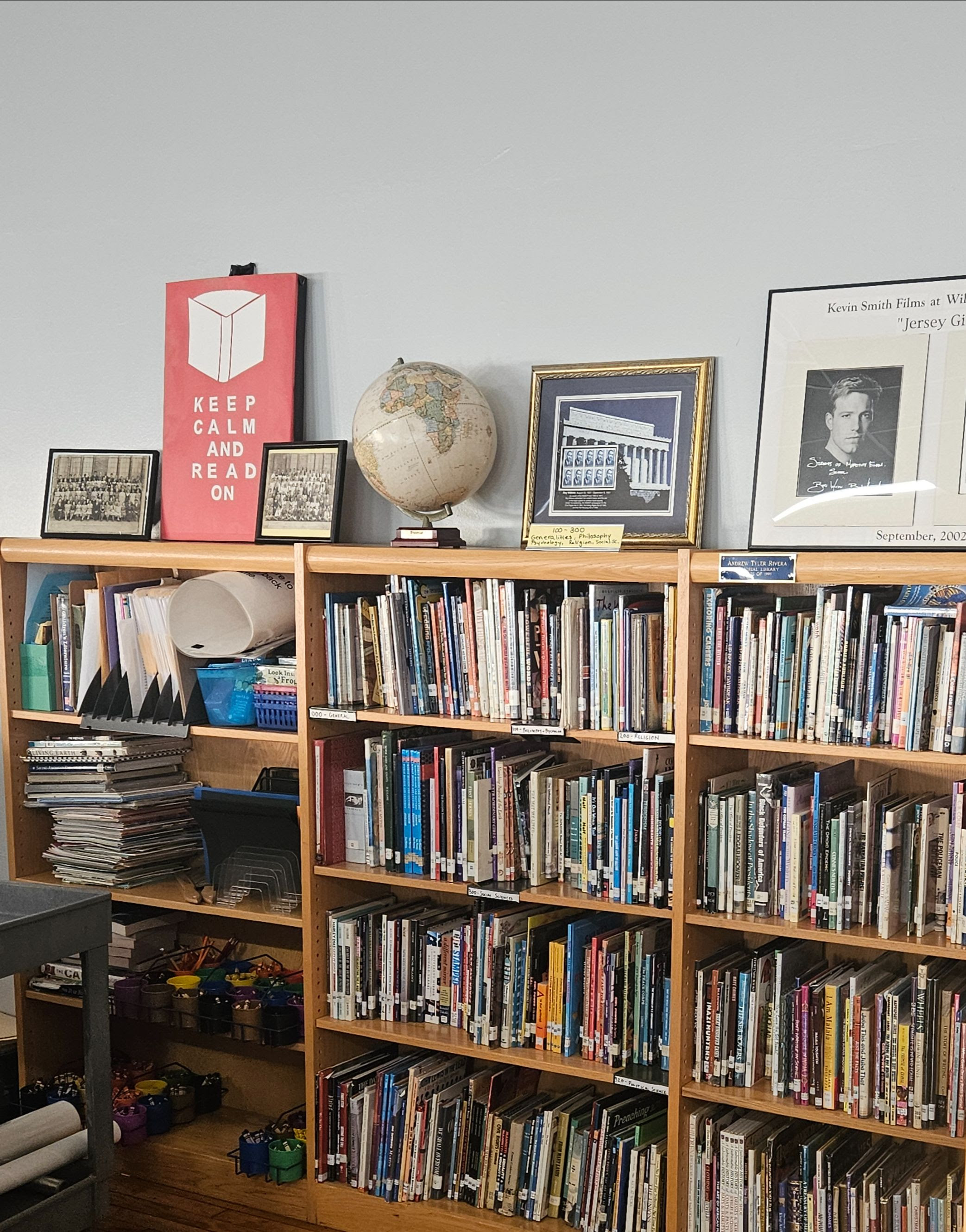 School Library Reopening