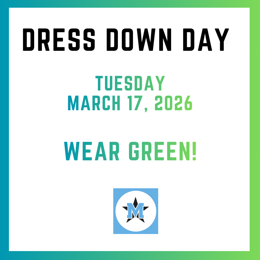 Dress Down Day – March 17, 2026