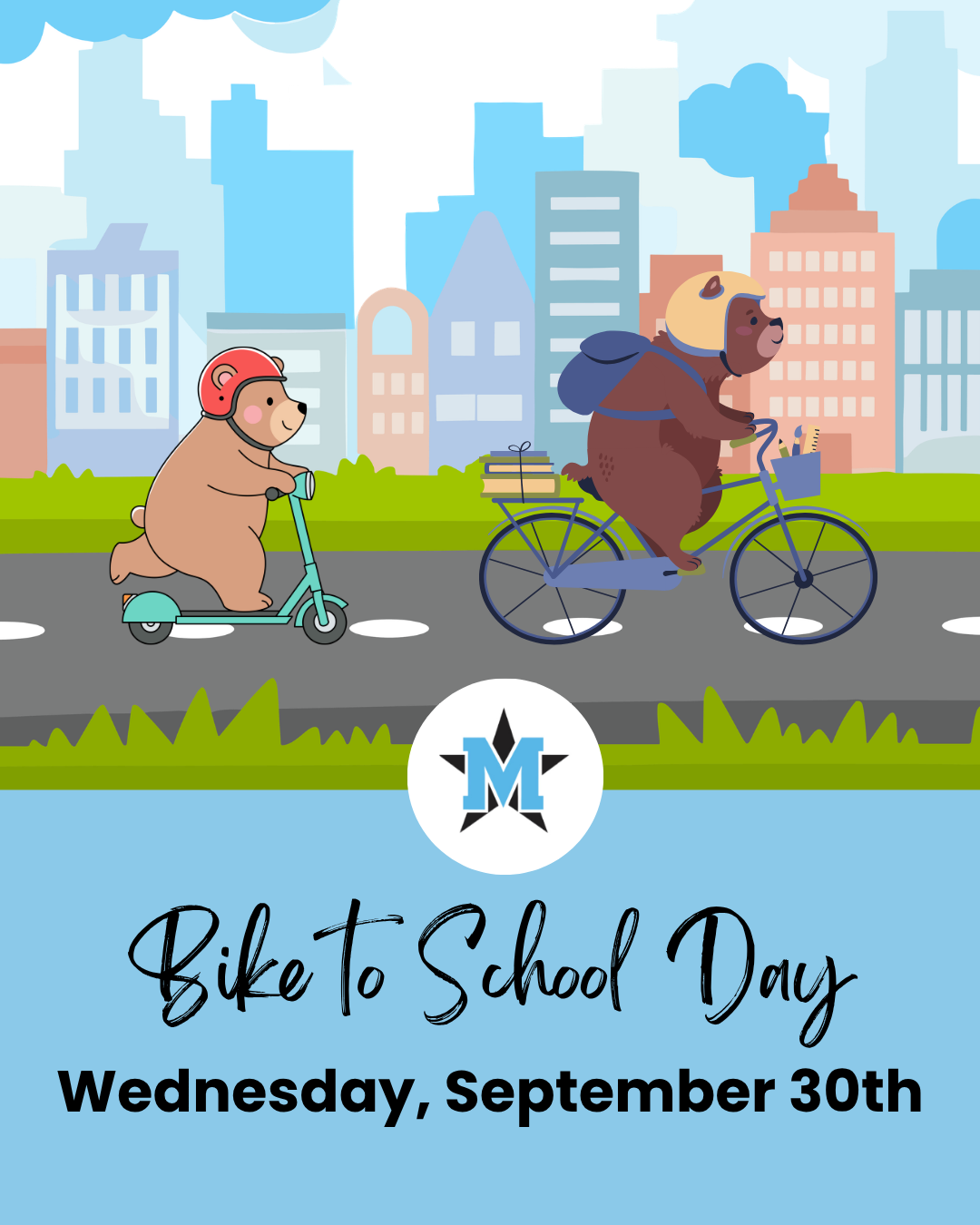 Bike To School Day – September 30
